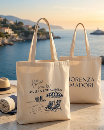 TOTE BAG BELLA COME LA RIVIERA ROMAGNOLA FIORENZA AMADORI&nbsp;